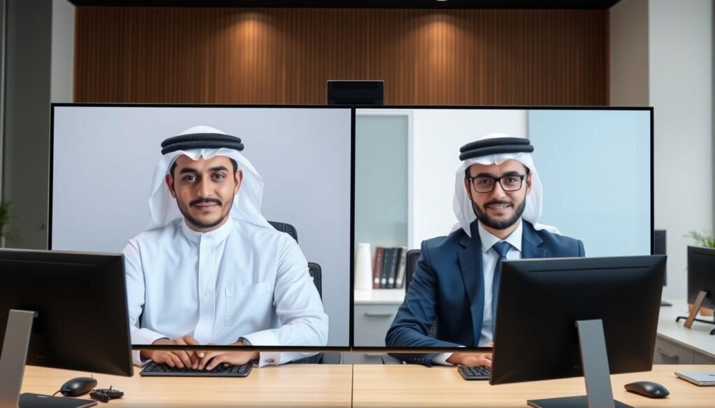 Virtual job interview with UAE employer for candidates who apply for a job in UAE with passport